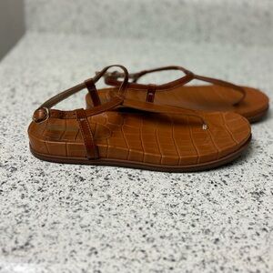 Sam Edelman Brown Naomi Saddle Sandals